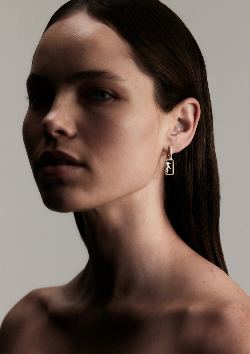 Darling Leaves Earrings - hover