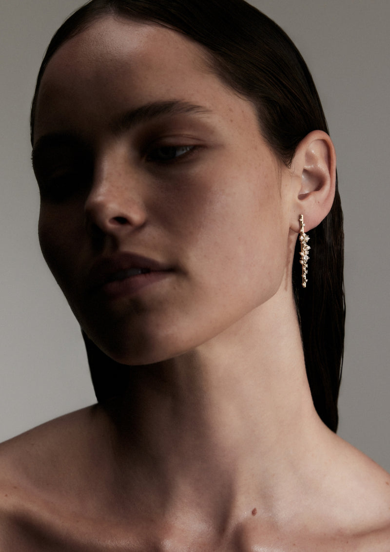 Marine Cluster Earrings - hover